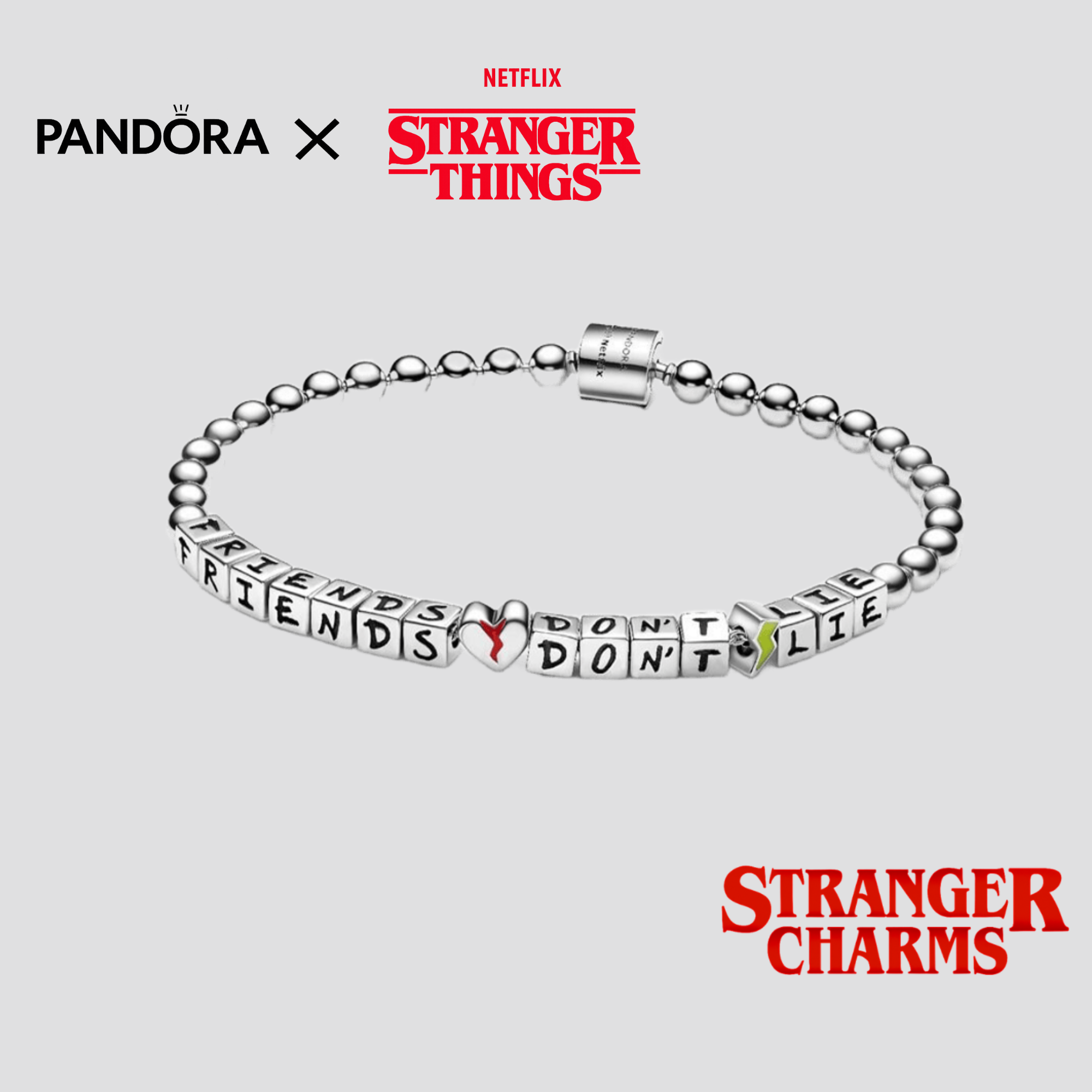 PULSERA AMISTAD DE STRANGER THINGS